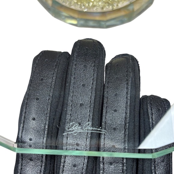 Oleg Cassini Crystal Yellow Diamond Footed Cake Stand Serving Platter 13" - Picture 4 of 11